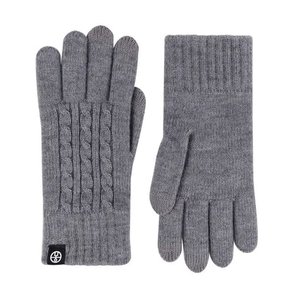 Cable Knit Touchscreen Gloves - Tigbul's Variety Fashion Shop