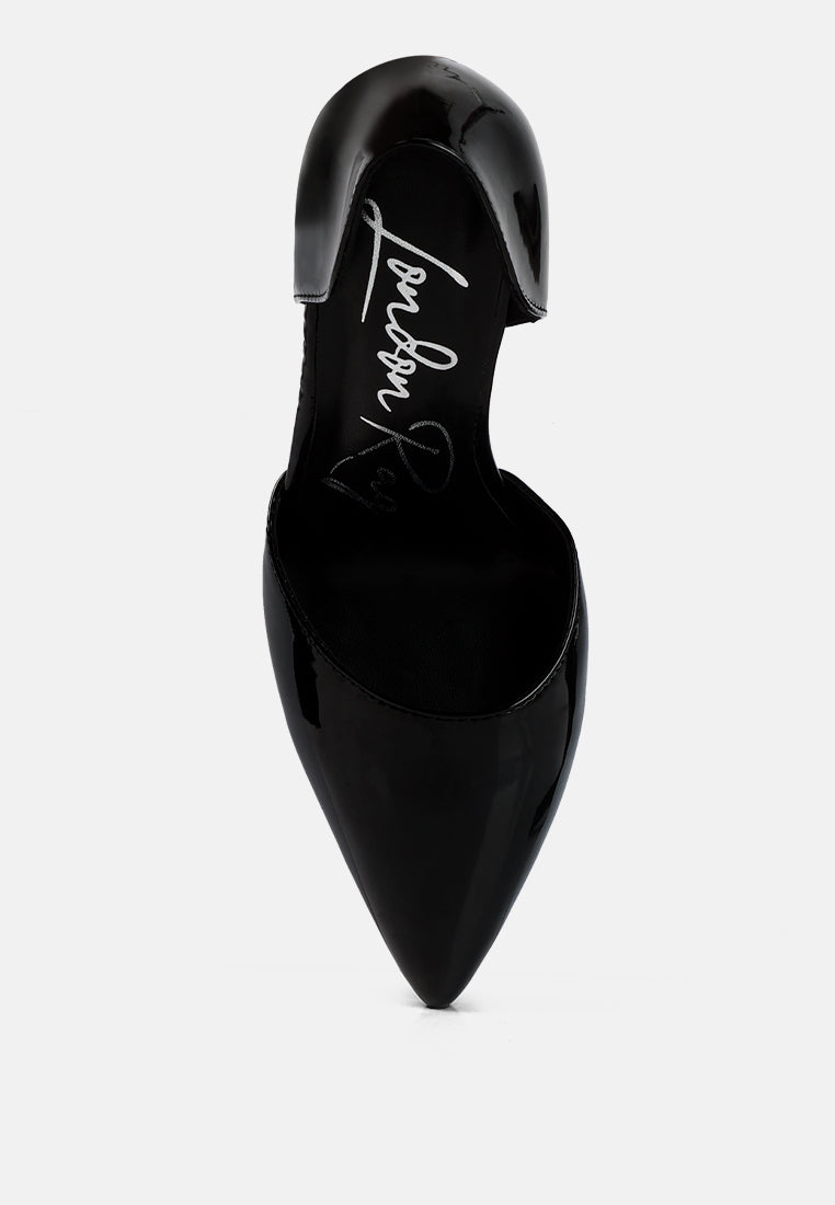 Candy Cane Patent Faux Leather High Heel Pumps - Tigbul's Variety Fashion Shop