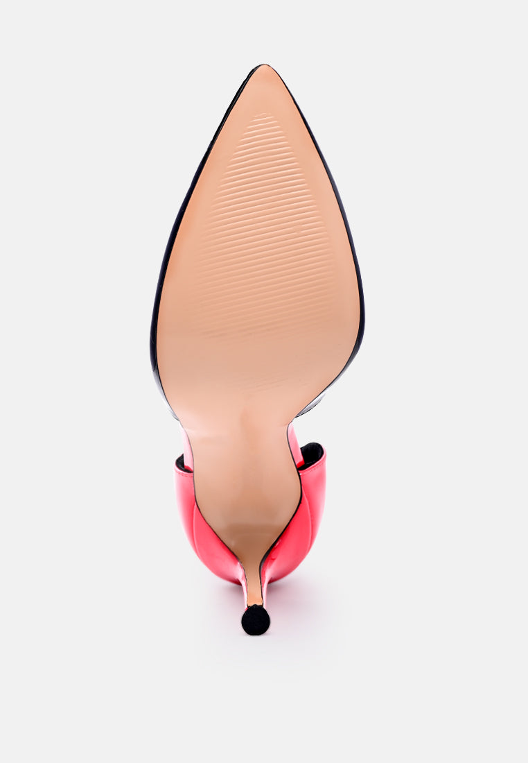 Candy Cane Patent Faux Leather High Heel Pumps - Tigbul's Variety Fashion Shop