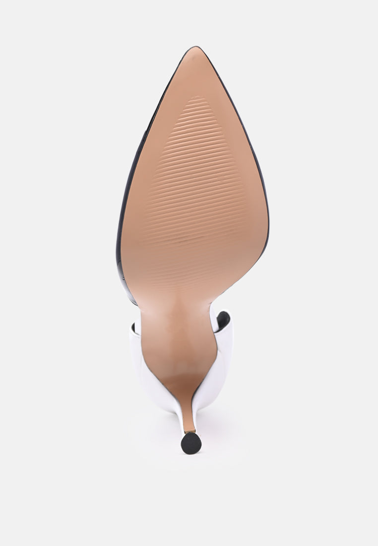 Candy Cane Patent Faux Leather High Heel Pumps - Tigbul's Variety Fashion Shop
