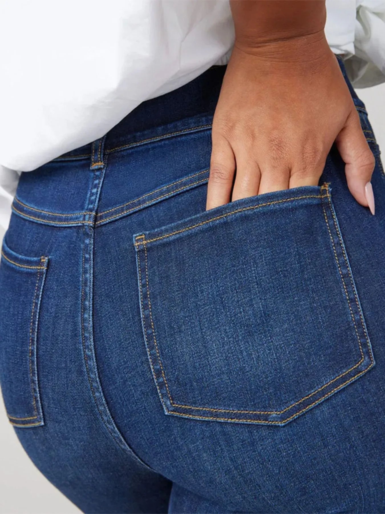 Full Size High-Waisted Flare Jeans Plus Size - Tigbul's Variety Fashion Shop