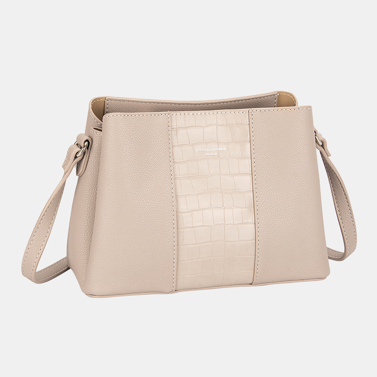 David Jones PU Leather Crossbody Bag - Tigbul's Variety Fashion Shop