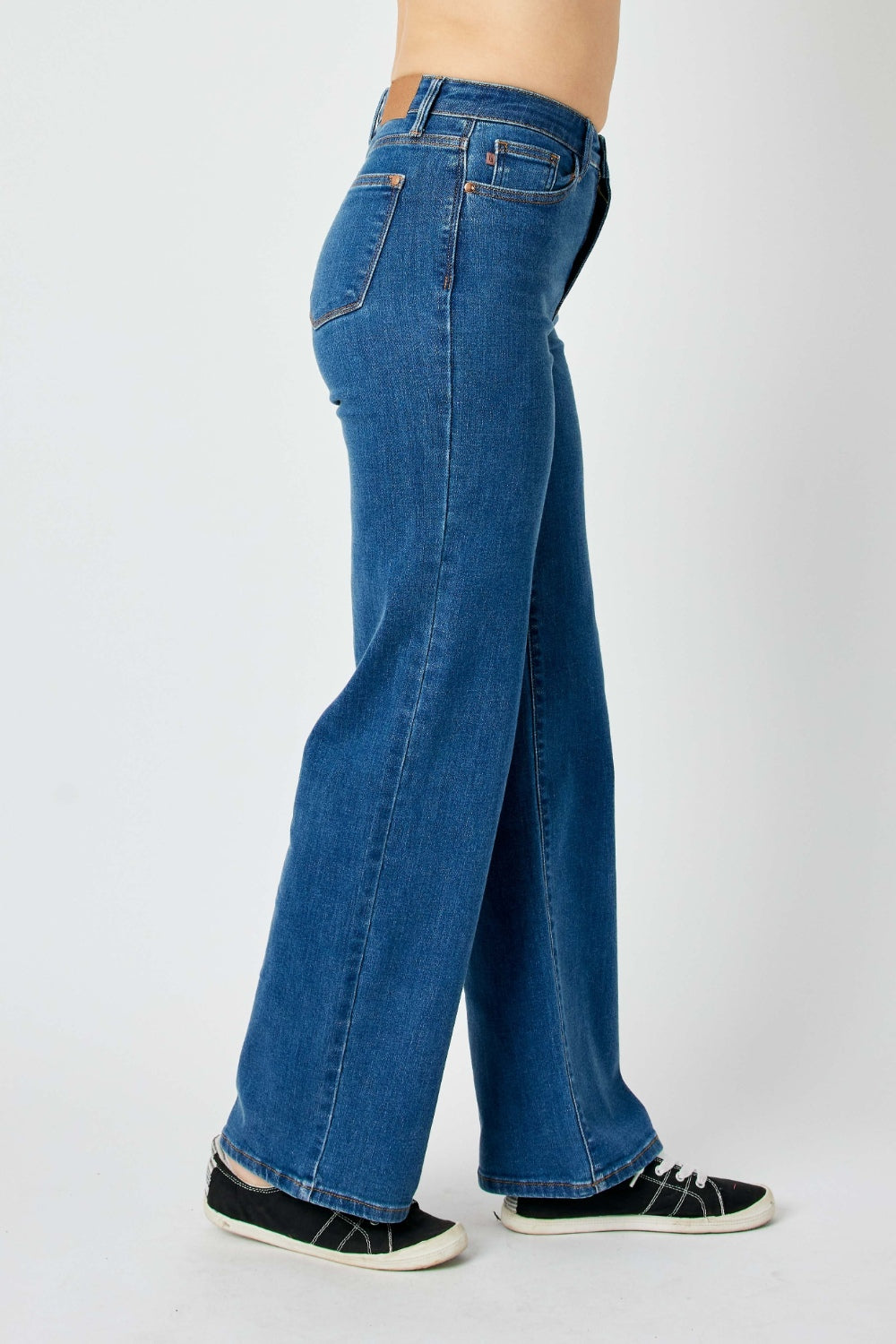 Judy Blue Full Size High Rise Straight Jeans - Tigbul's Variety Fashion Shop