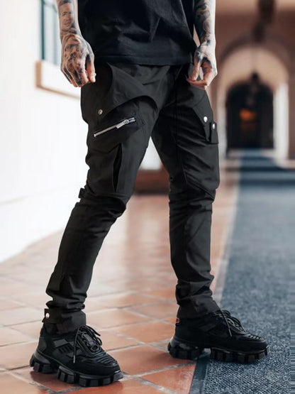 Men's Plus Size Pants with Cargo Pockets - Tigbul's Variety Fashion Shop