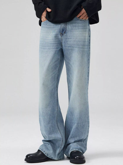 Men's Full Size Wide Leg Jeans Plus Size - Tigbul's Variety Fashion Shop