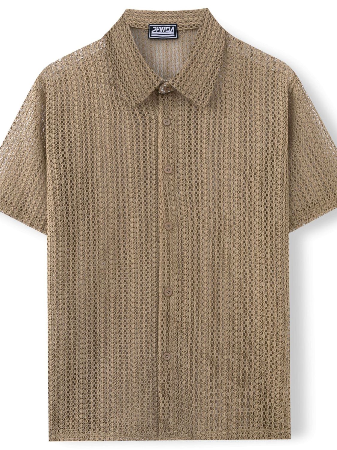 Men's Plus Size Button Down Short Sleeve Shirt - Tigbul's Variety Fashion Shop