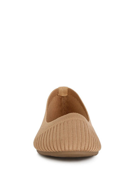 Ammie Solid Casual Ballet Flats - Tigbul's Variety Fashion Shop