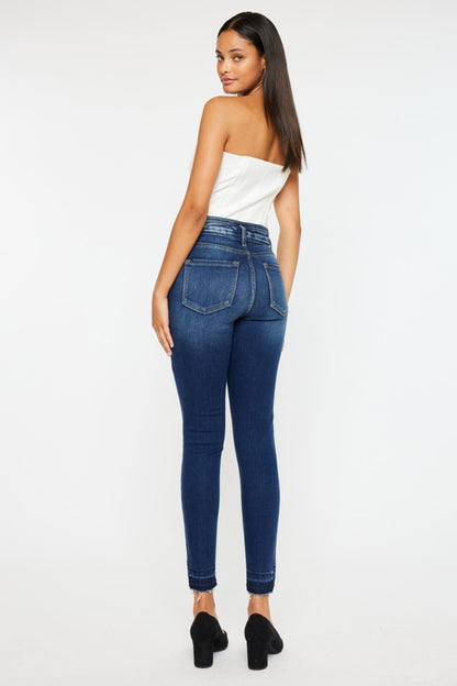 Kancan Full Size High Rise Ankle Skinny Jeans - Tigbul's Variety Fashion Shop