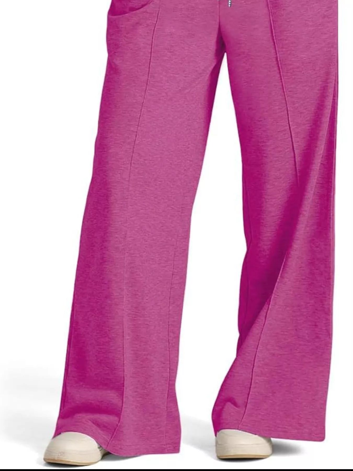 Wide Leg Drawstring Pants - Tigbul's Variety Fashion Shop