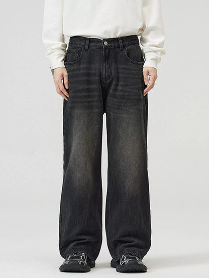 Men's Full Size Wide-Leg Jeans Plus Size - Tigbul's Variety Fashion Shop
