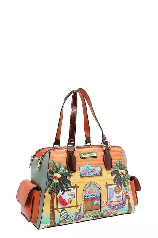 Nicole Lee USA Sun and Sand Handbag - Tigbul's Variety Fashion Shop