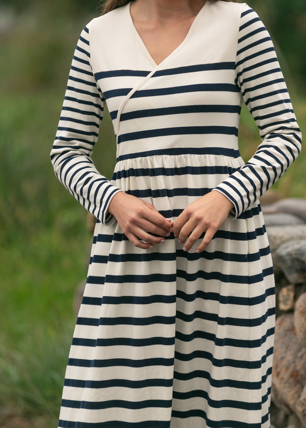 Celeste Striped Knit Maxi Dress - FINAL SALE