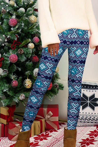 Full Size Geometric Leggings - Tigbul's Variety Fashion Shop