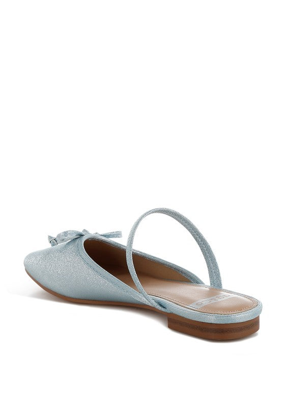 Opalia Glitter Ballet Mules - Tigbul's Variety Fashion Shop