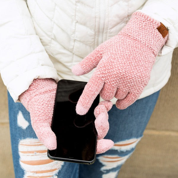 Chenille Touch Gloves - Tigbul's Variety Fashion Shop