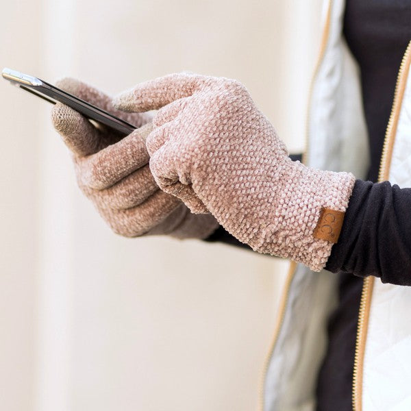 Chenille Touch Gloves - Tigbul's Variety Fashion Shop