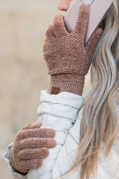 Chenille Touch Gloves - Tigbul's Variety Fashion Shop