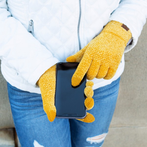 Chenille Touch Gloves - Tigbul's Variety Fashion Shop