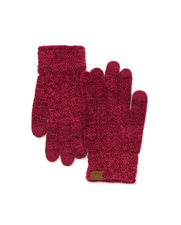 Chenille Touch Gloves - Tigbul's Variety Fashion Shop