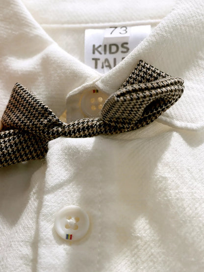 Children's Button Up Shirt and Overall Set - Tigbul's Variety Fashion Shop