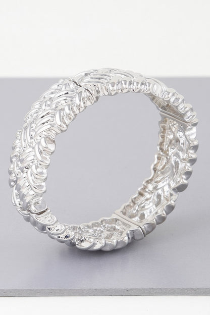 Cross Hatch Cuff Bracelet - Tigbul's Variety Fashion Shop