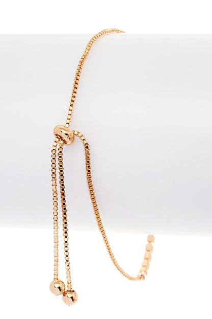 CZ Bowtie Dainty String Bracelet - Tigbul's Variety Fashion Shop