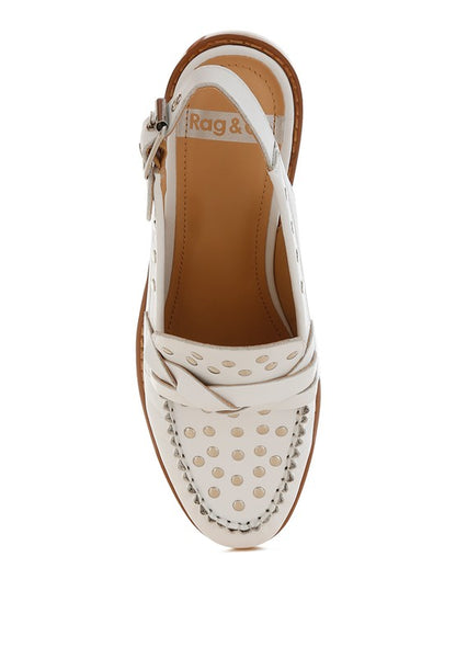Remykin Braided Penny Strap Loafers - Tigbul's Variety Fashion Shop