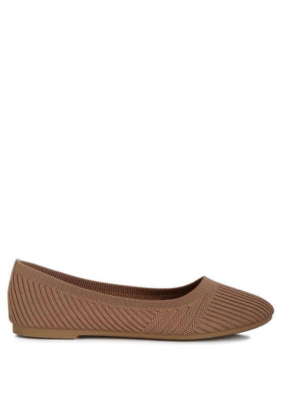 Ammie Solid Casual Ballet Flats - Tigbul's Variety Fashion Shop