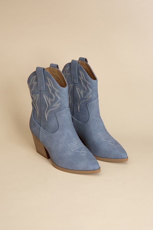 Women's Above Ankle Western Boots  - Tigbuls Variety Fashion