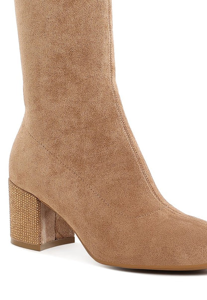 Sinaloa Microfiber Knee High Boots - Tigbul's Variety Fashion Shop