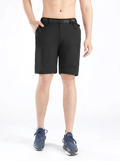 Men's Pocketed Active Shorts - Tigbul's Variety Fashion Shop