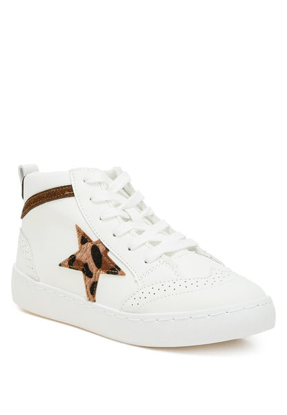 Sonic Star High Ankle Sneakers - Tigbul's Variety Fashion Shop