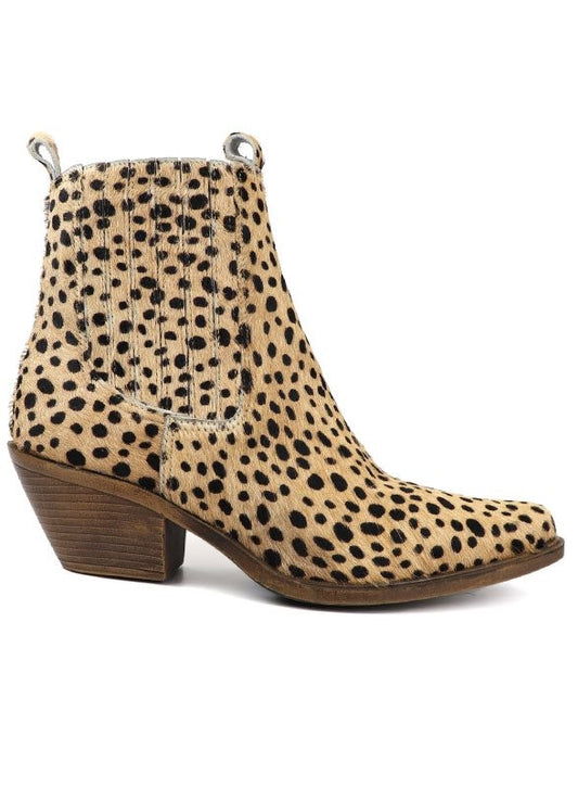 Leather Chelsea Western Fashion Bootie - Tigbuls Variety Fashion