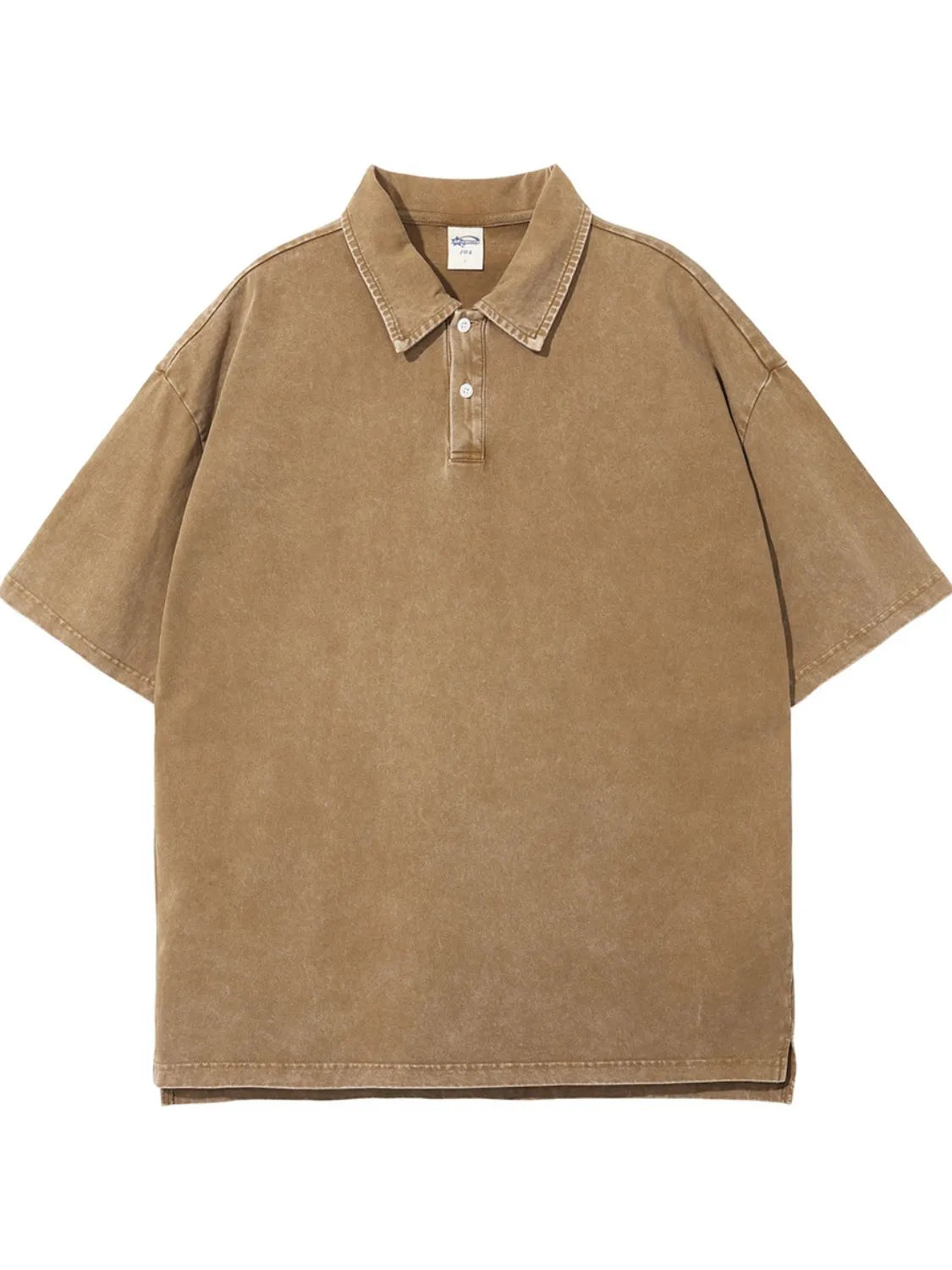 Men's Collared Neck Half Sleeve Polo - Tigbul's Variety Fashion Shop