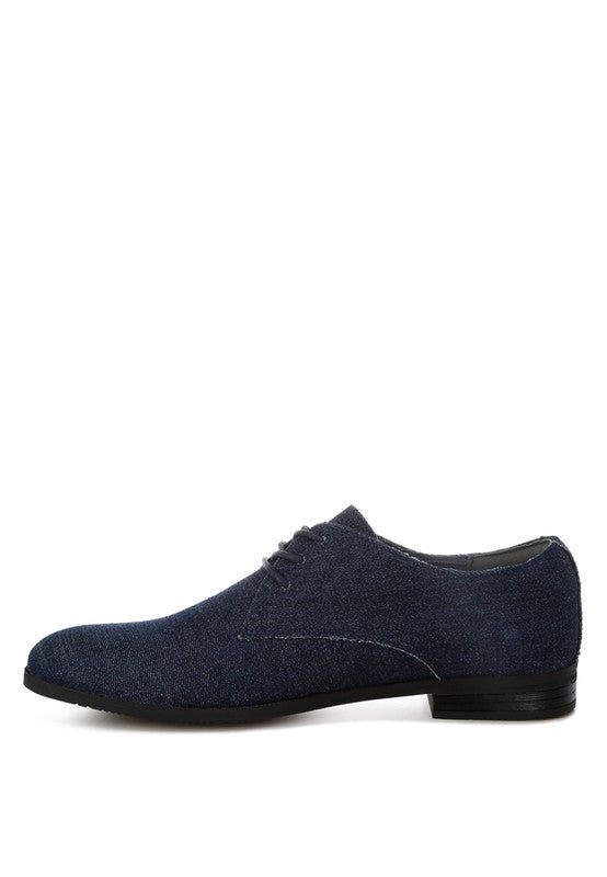 Zapier Denim Oxford Shoes - Tigbul's Variety Fashion Shop