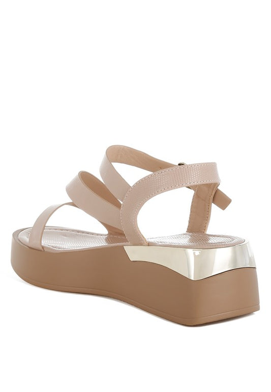 Ronja Chunky Flatform Sandals - Tigbul's Variety Fashion Shop