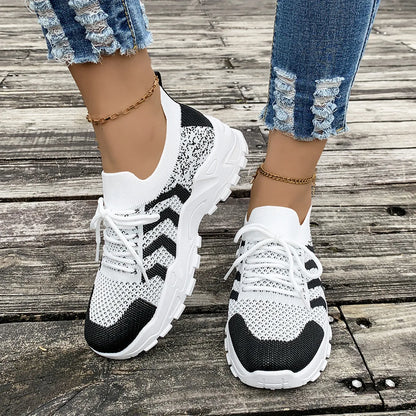 Breathable Mesh Contrast Athletic - Tigbul's Variety Fashion Shop