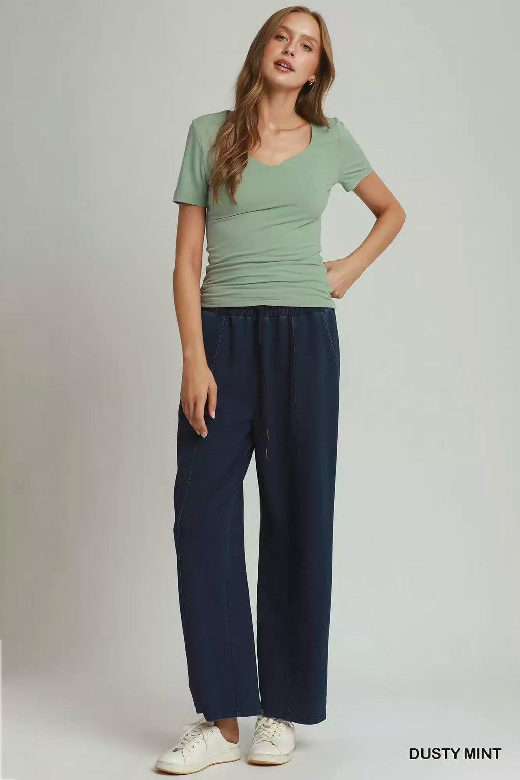 Umgee Sweetheart Neckline Front Double-Lined Top - Tigbul's Variety Fashion Shop