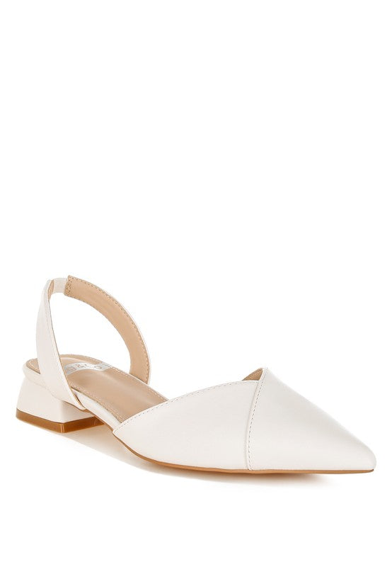 Tijay Soft Real Leather Slingback Sandals - Tigbul's Variety Fashion Shop