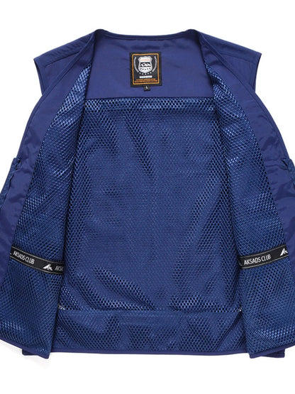 Men's Size Medium up to 5XL Zip Up Vest - Tigbul's Variety Fashion Shop