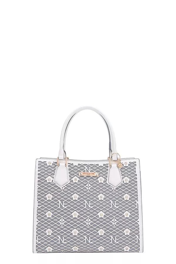 Nicole Lee USA Structured Tote Bag - Tigbul's Variety Fashion Shop