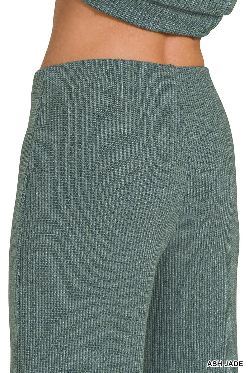 Zenana Mock Neck Top and Pants Sweater Set - Tigbul's Variety Fashion Shop