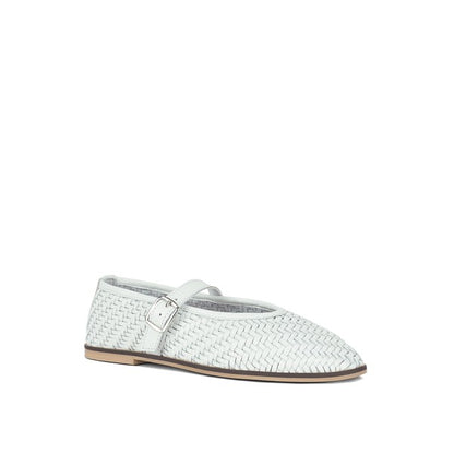 Nazuka Handcrafted Real Leather Ballerinas - Tigbul's Variety Fashion Shop