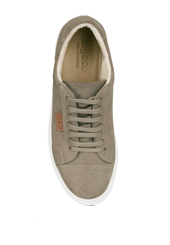 ASHFORD FINE SUEDE HANDCRAFTED SNEAKERS - Tigbuls Variety Fashion