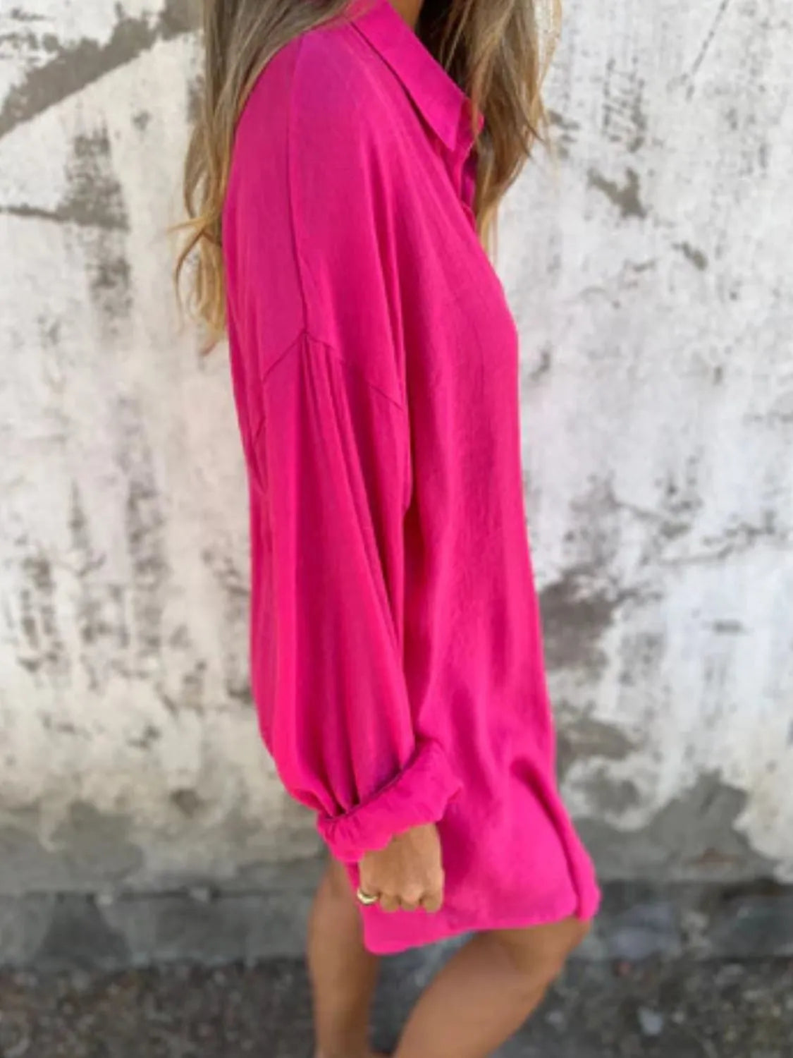 Pocketed Collared Neck Shirt and Shorts Set - Tigbul's Variety Fashion Shop