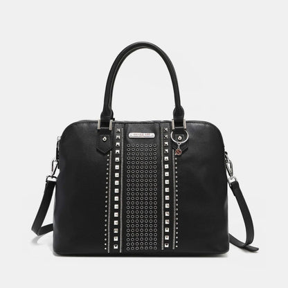 Nicole Lee USA Studded Decor Handbag - Tigbuls Variety Fashion