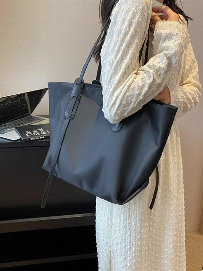 Oxford Cloth Tote Bag - Tigbul's Variety Fashion Shop