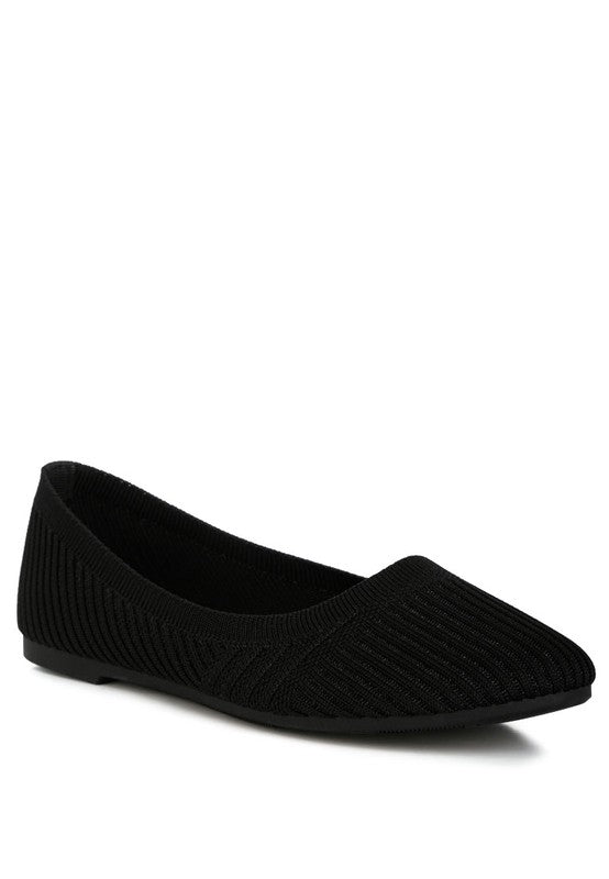 Ammie Solid Casual Ballet Flats - Tigbul's Variety Fashion Shop