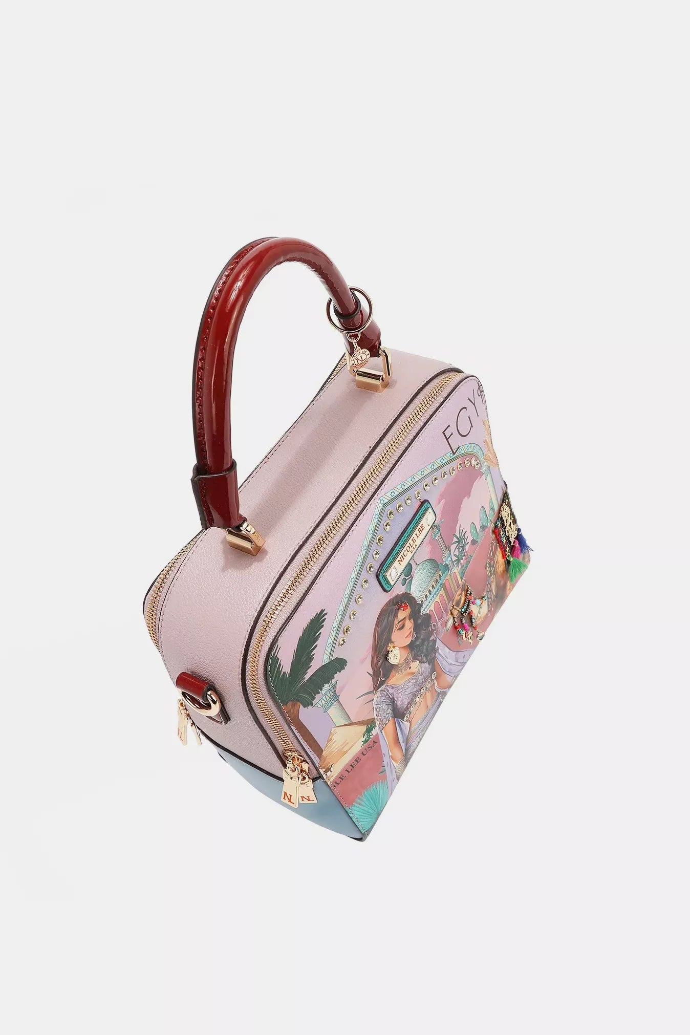 Nicole Lee USA Queen Cleopatra Handbag - Tigbul's Variety Fashion Shop