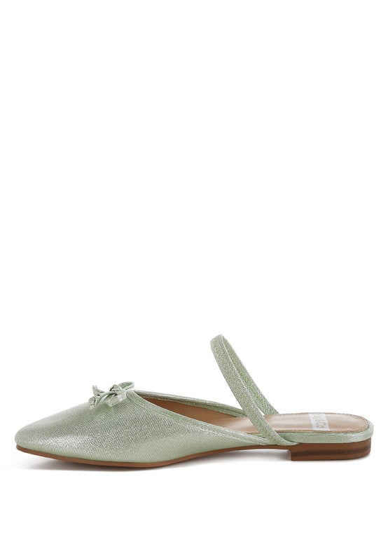 Opalia Glitter Ballet Mules - Tigbul's Variety Fashion Shop